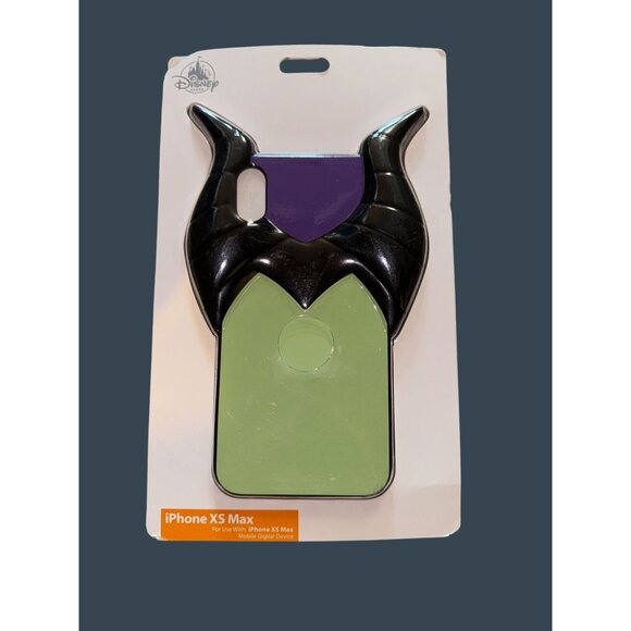 Disney D-Tech Maleficent iPhone XS Max Case - Horns & Villainous Style - Picture 11 of 16